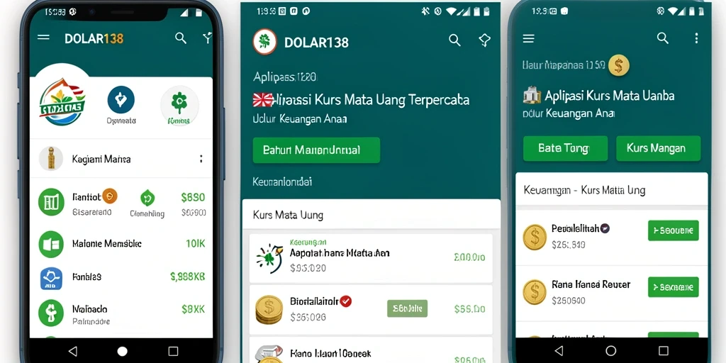 Antarmuka DOLAR138 menampilkan informasi nilai tukar yang jelas dan mudah dipahami.