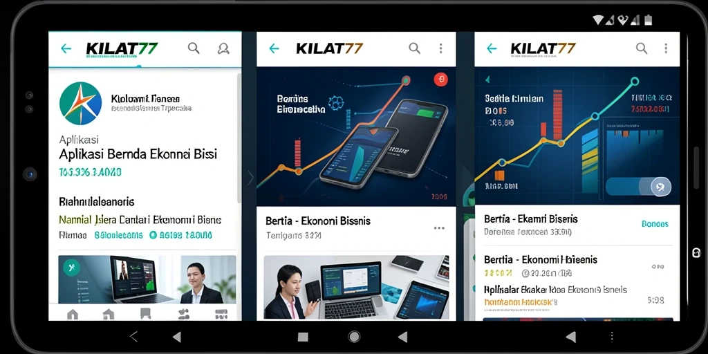 Antarmuka KILAT77 yang informatif dan mudah digunakan.