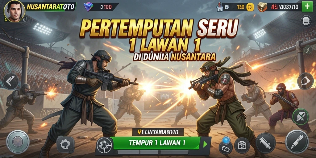Antarmuka permainan yang menarik dalam NUSANTARATOTO.