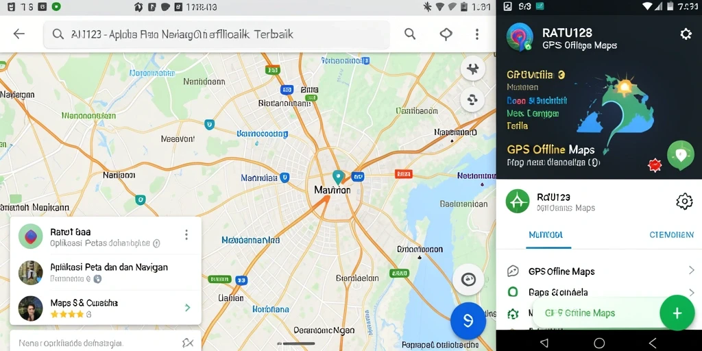 Antarmuka user-friendly dan fungsionalitas peta yang canggih.