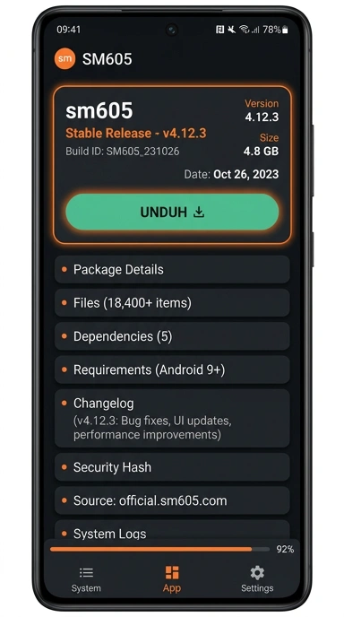 Unduh APK sm605 Terbaru dan Aman Untuk Android